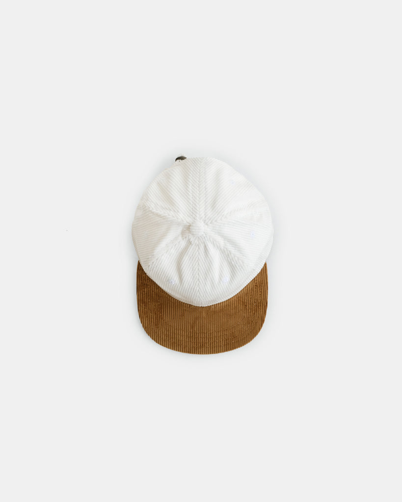 Baseball Hat - White / Fawn