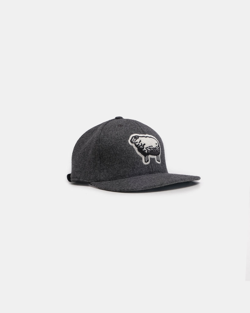 Baseball Hat -  Charcoal / Sheep