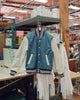 Women's Varsity Jacket - Steel Blue - View 9