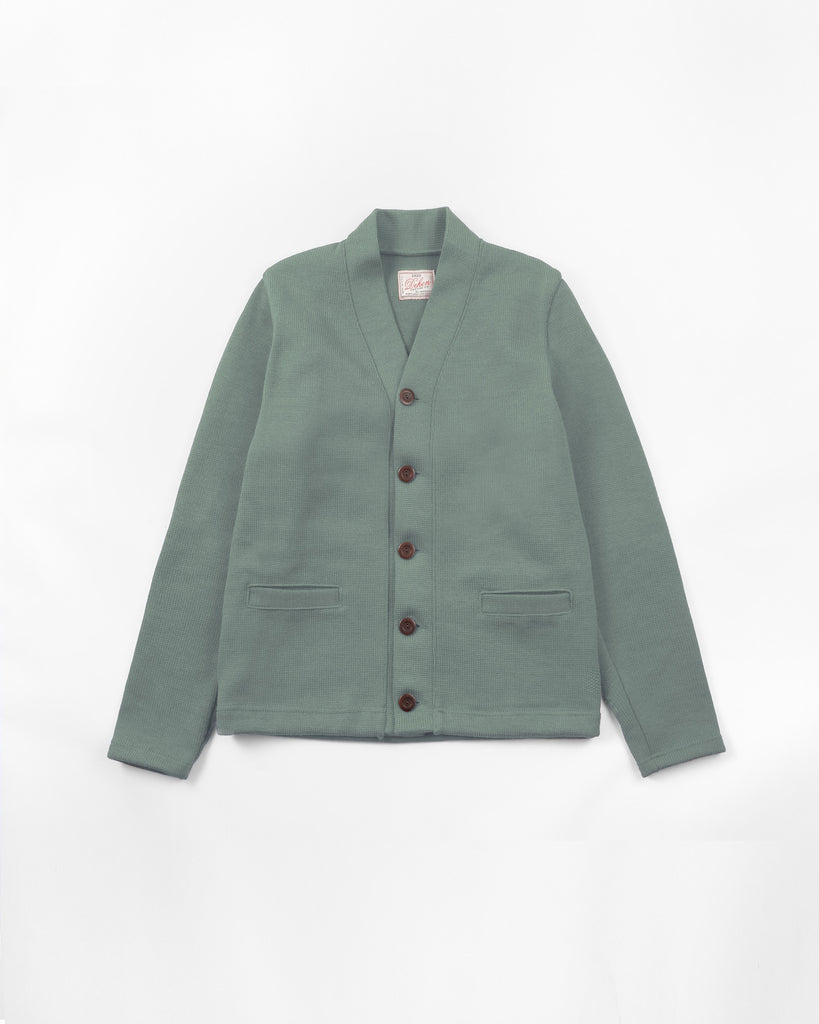 5 Button Open Cuff Cardigan - Sage