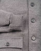 Submariner Sweater Coat - Charcoal - View 8
