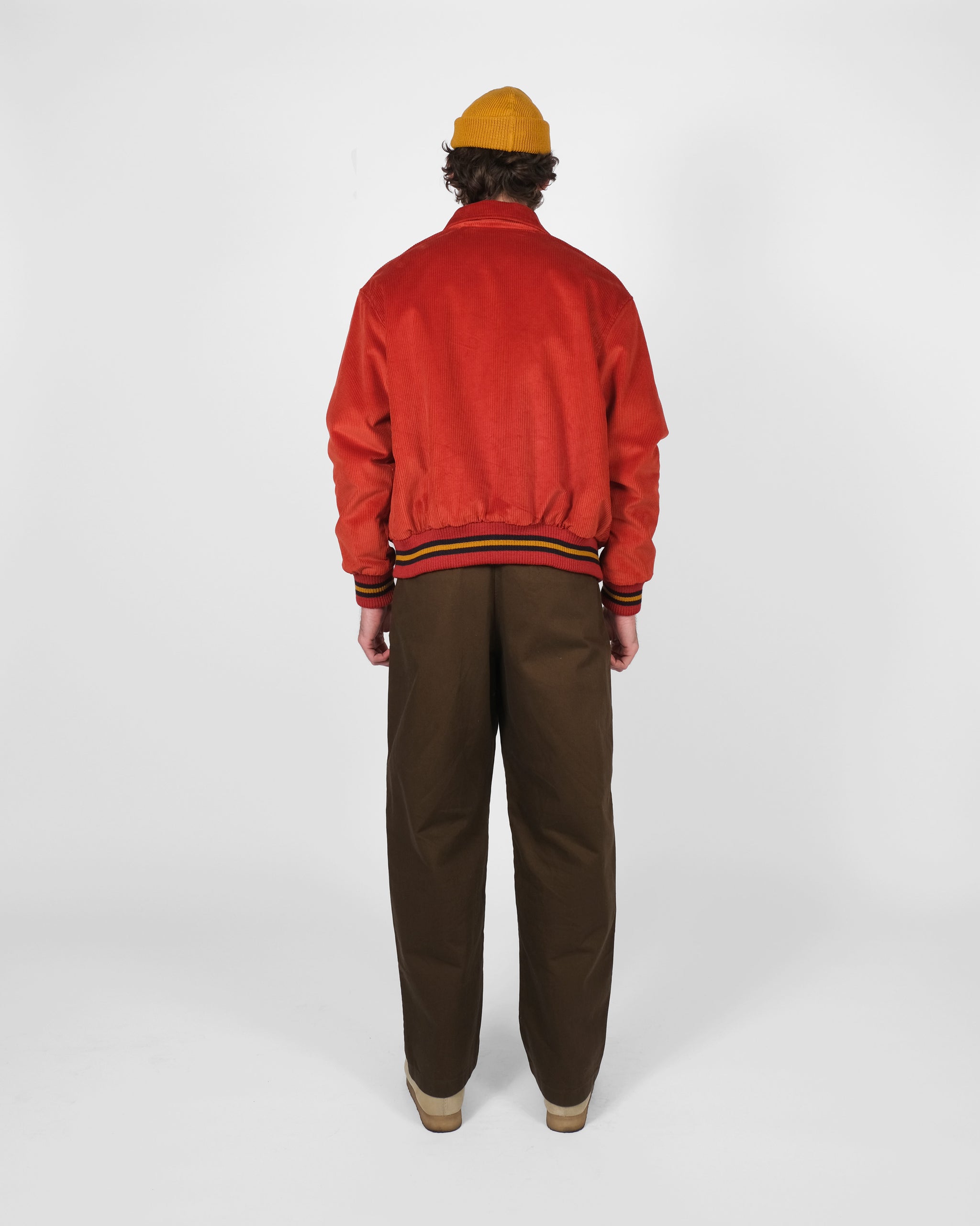 60's Cut Team Jacket - Rust Corduroy – Dehen 1920
