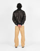 All-City Leather Jacket - Black - View 6