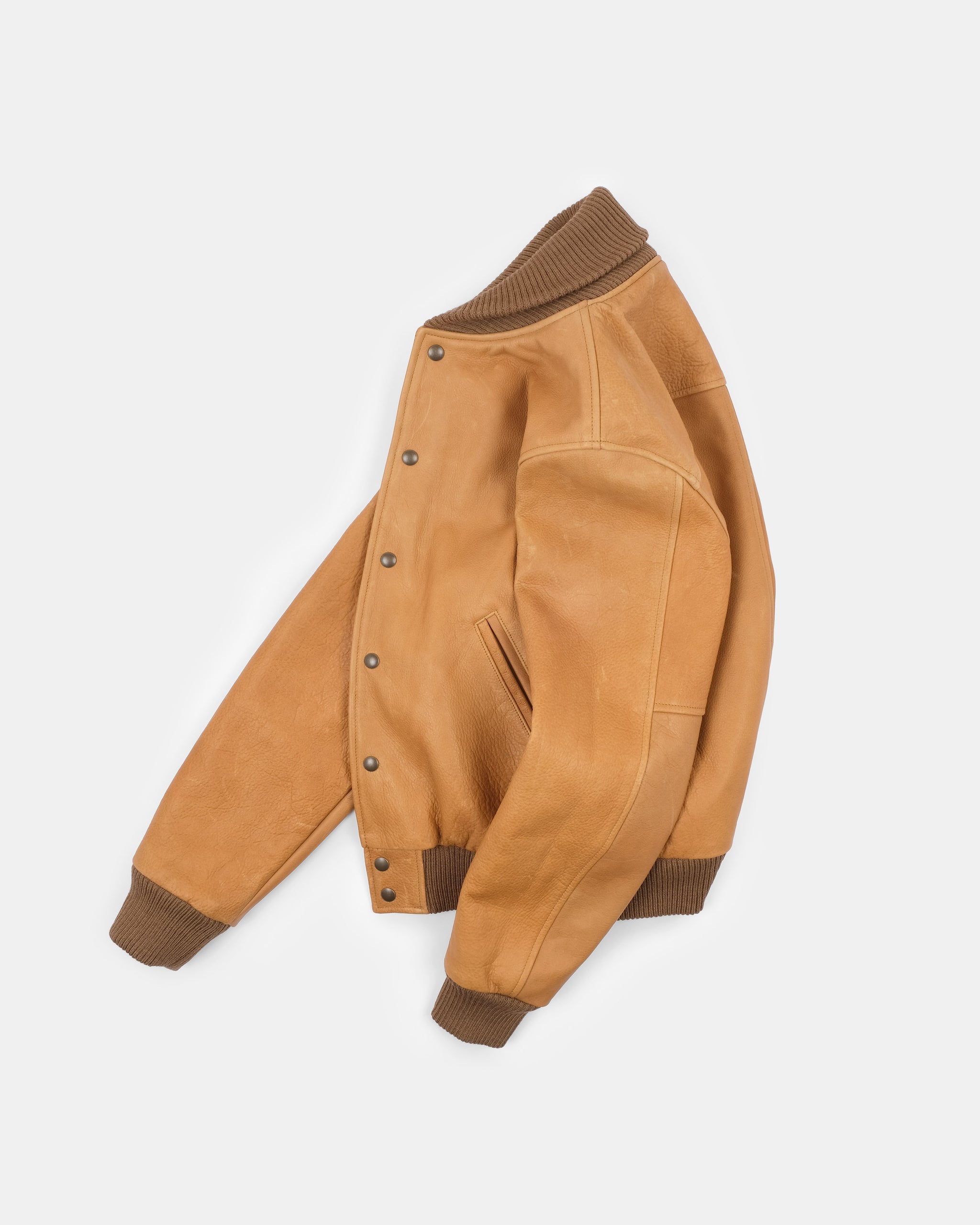 All-City Leather Jacket - Rust – Dehen 1920