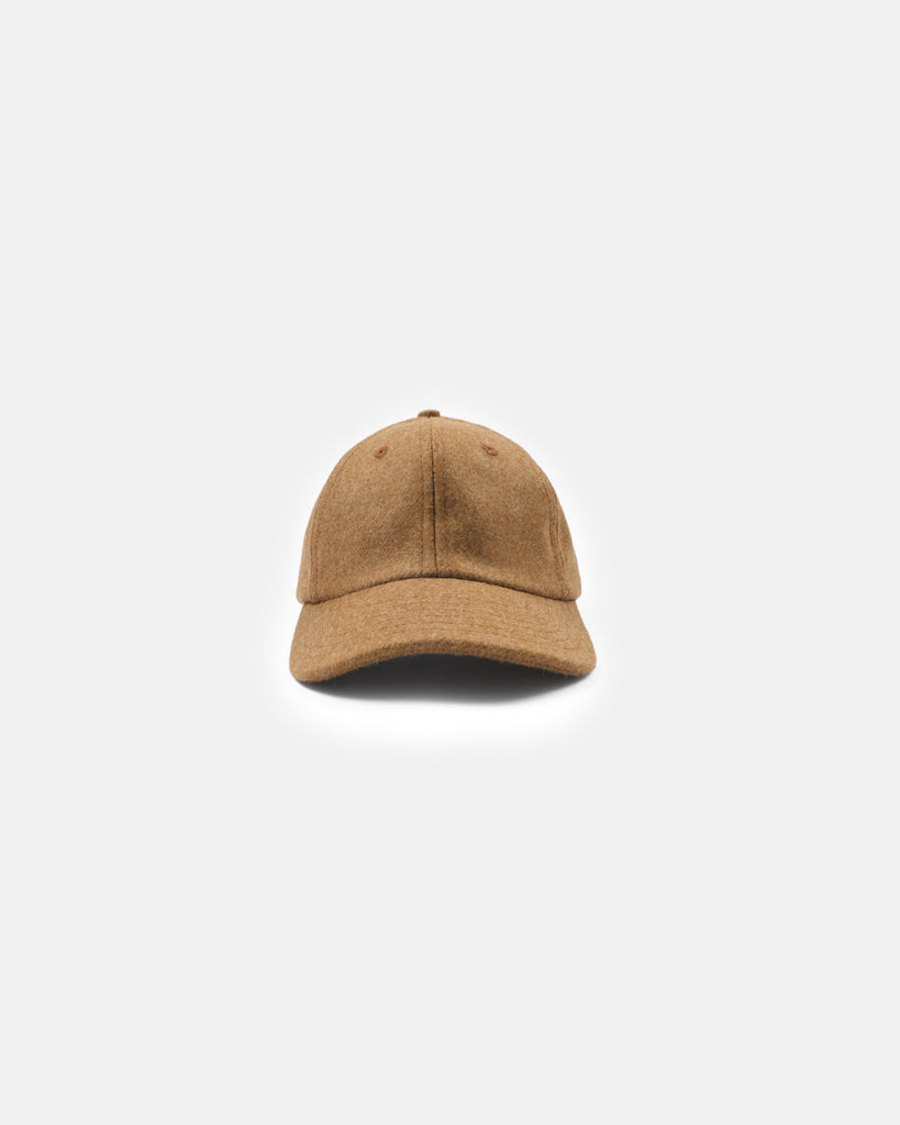 Unstructured Baseball Hat - Dark Tan Mix