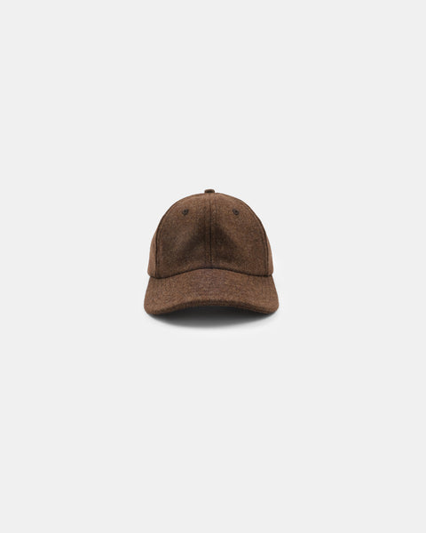 帽子 buddix Wool Cap Brown Big Accessories BX005: 6-Panel Washed Twill Low-Profile Cap