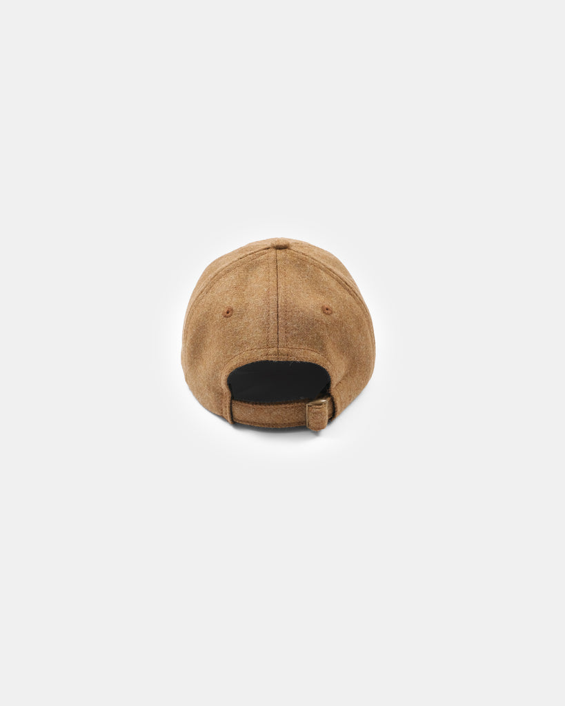 Unstructured Baseball Hat - Dark Tan Mix