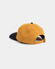 2-Tone Baseball Hat - Old Gold & Black Wool - View 3