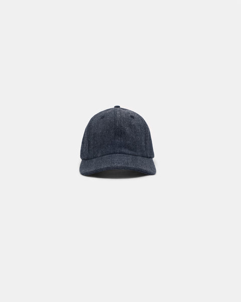 Unstructured Baseball Hat - Indigo Selvedge Denim – Dehen 1920