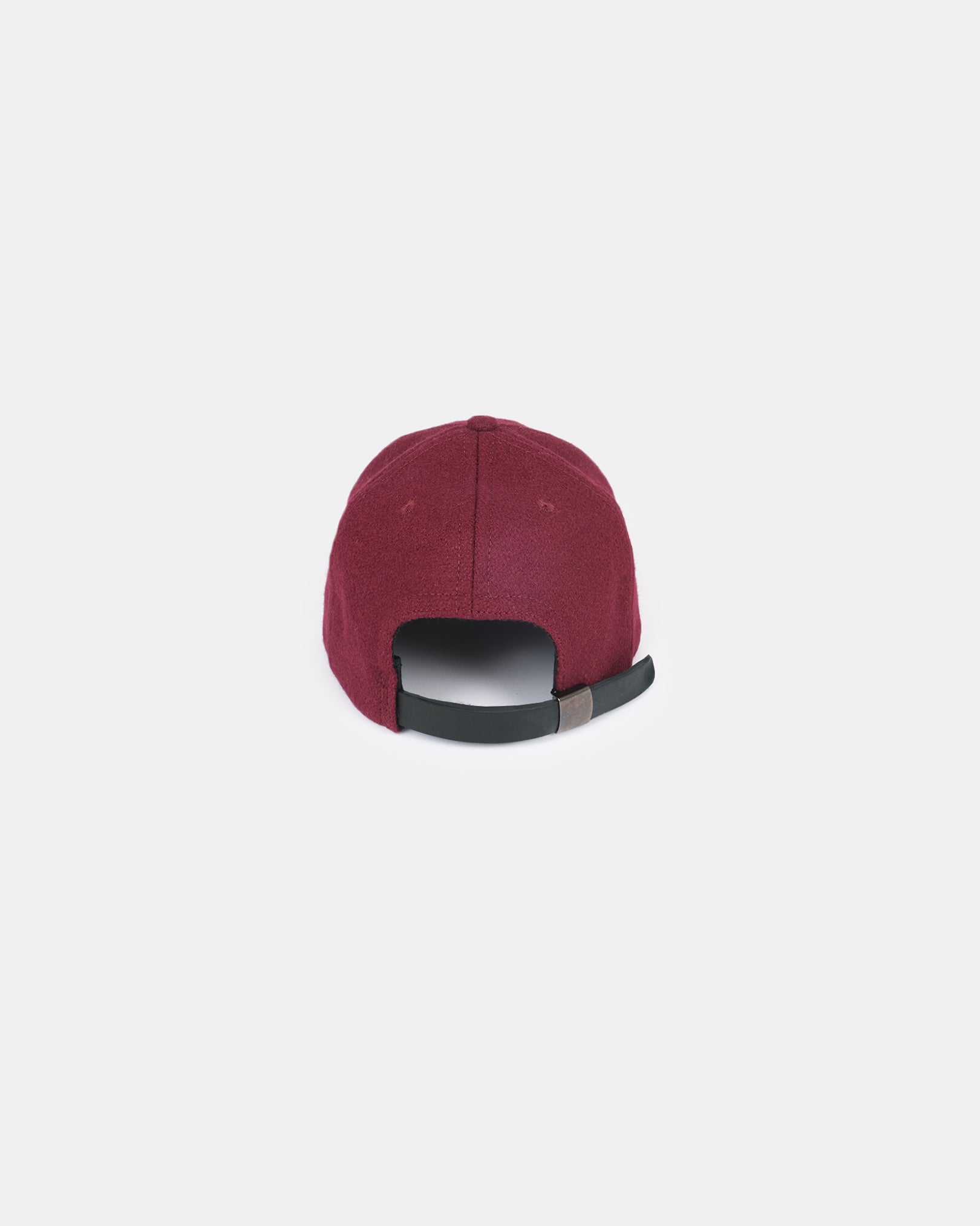 Ashen Fane Women's Washed Cotton Ponytail Baseball Cap - Maroon Low Profile Hat