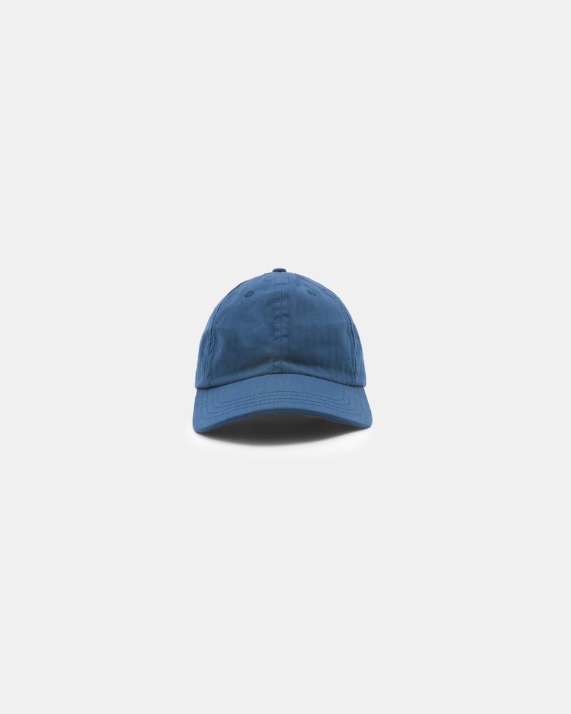 Unstructured Baseball Hat - Mock Blue Dry Wax