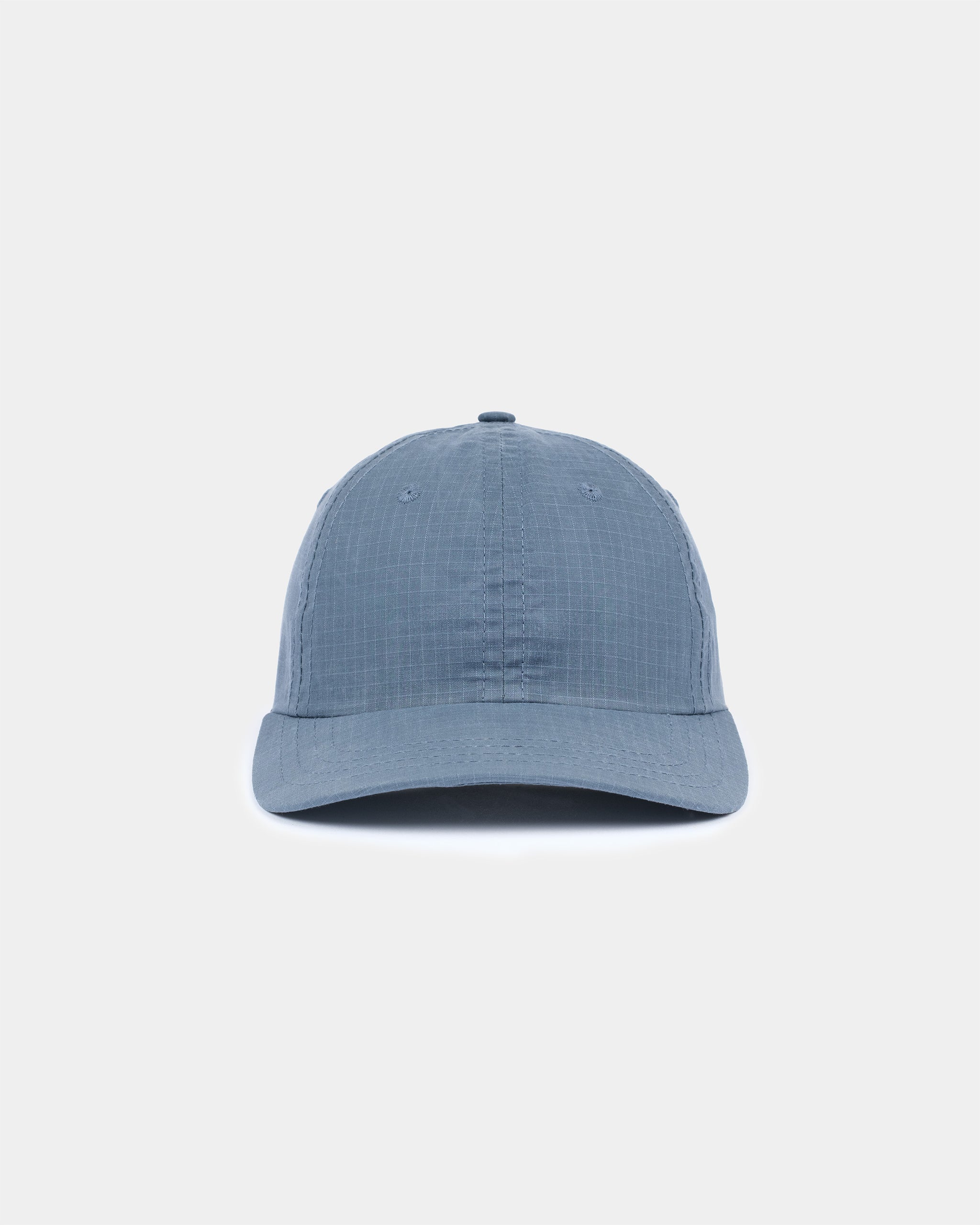 Waxed Baseball Hat - Faded Blue Dry Waxed Rip Stop – Dehen 1920
