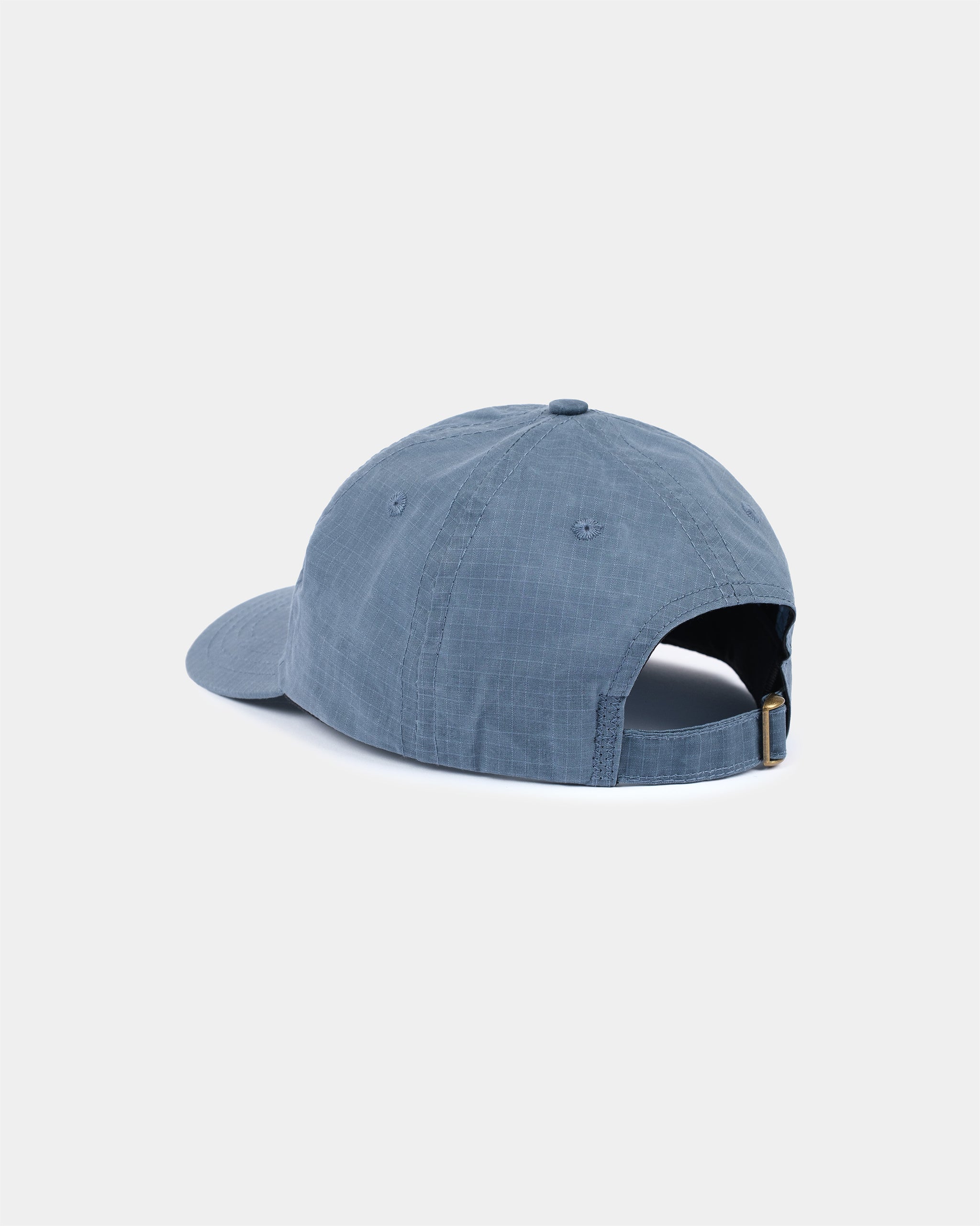 Waxed Baseball Hat - Faded Blue Dry Waxed Rip Stop – Dehen 1920