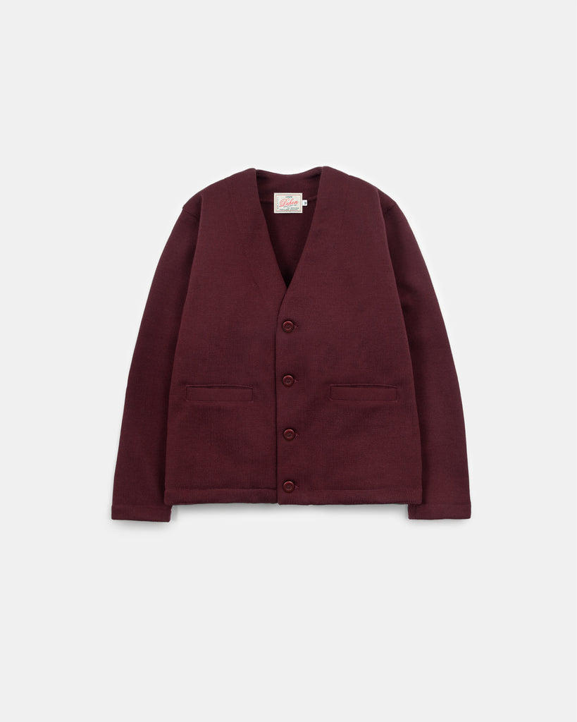 Slouchy Cardigan - Burgundy