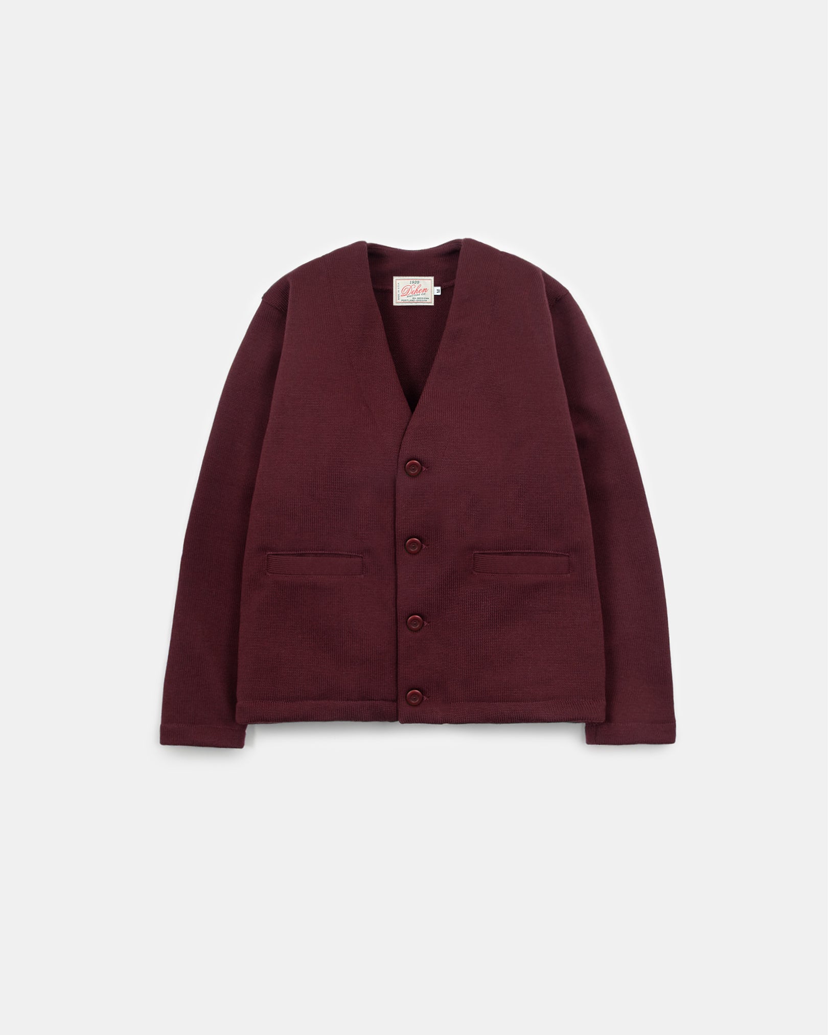 Dehen-1920-Burgundy-Slouchy-