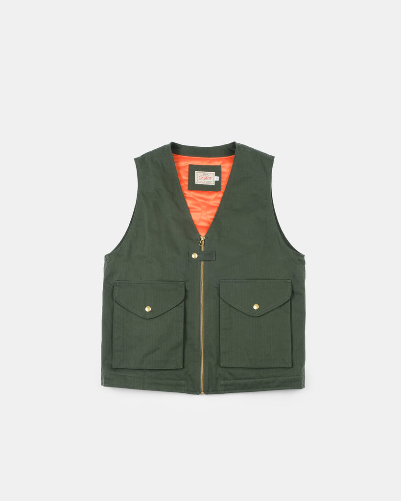 Cargo Vest - Spruce Dry Wax