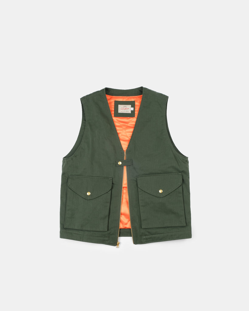 Cargo Vest - Spruce Dry Wax