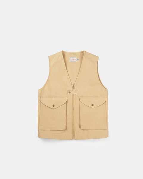 Khaki cargo vest best sale