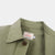 Woven Chore Coat - Sage Dry Waxed Cotton - View 8