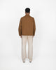Woven Chore Coat - Nicotine - View 5
