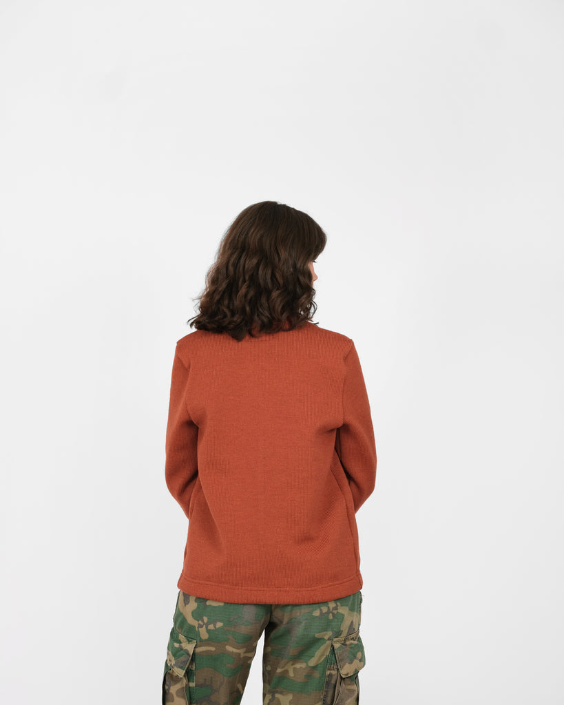 Women's Classic Cardigan - Burnt Orange