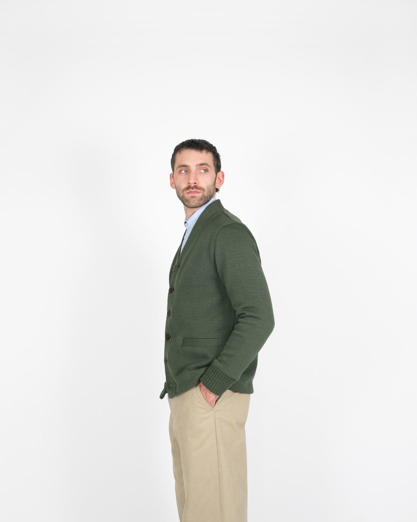 Classic Cardigan - Spruce