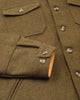 Crissman Overshirt - Army Green - View 8