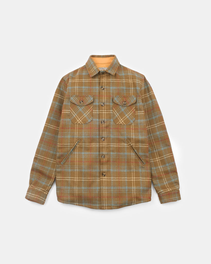 Crissman Overshirt - Tan Chisolm Plaid