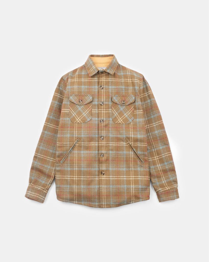 Crissman Overshirt - Tan Chisolm Plaid