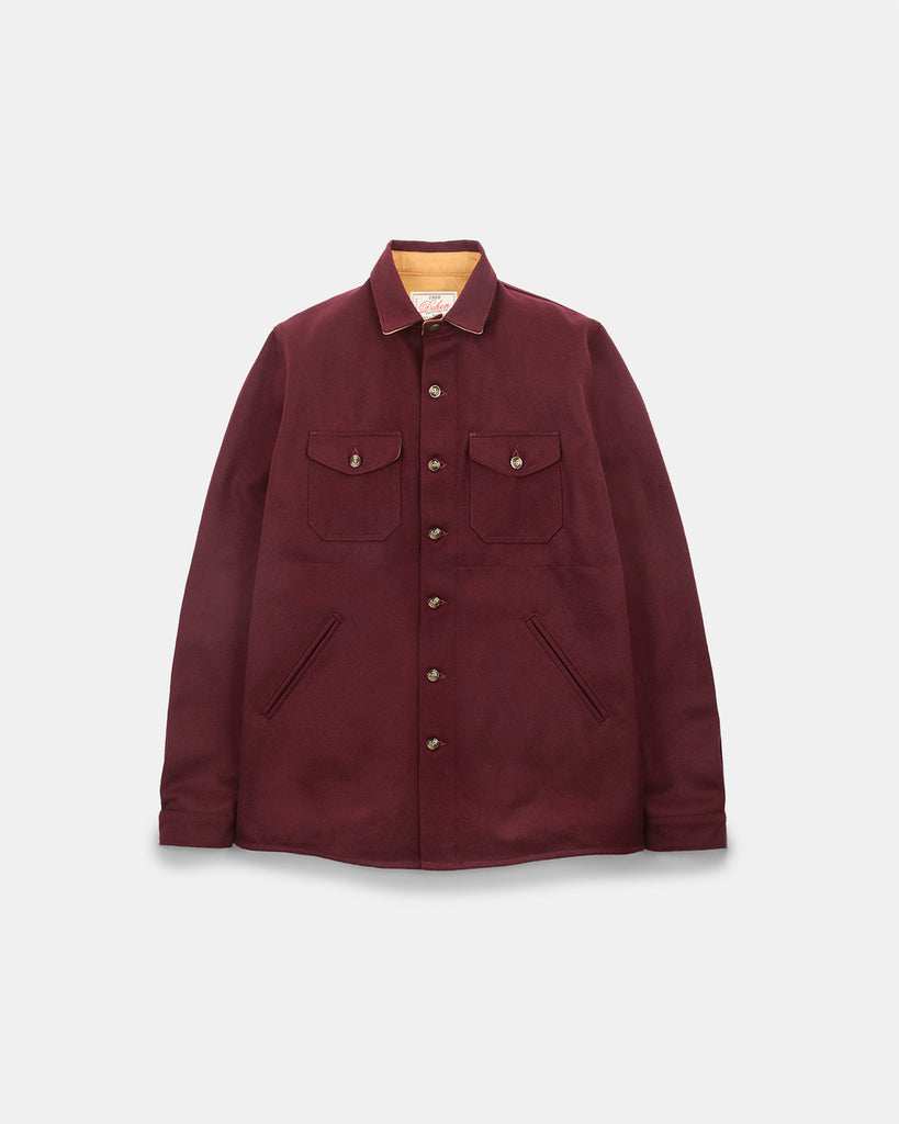 Crissman Overshirt - Burgundy