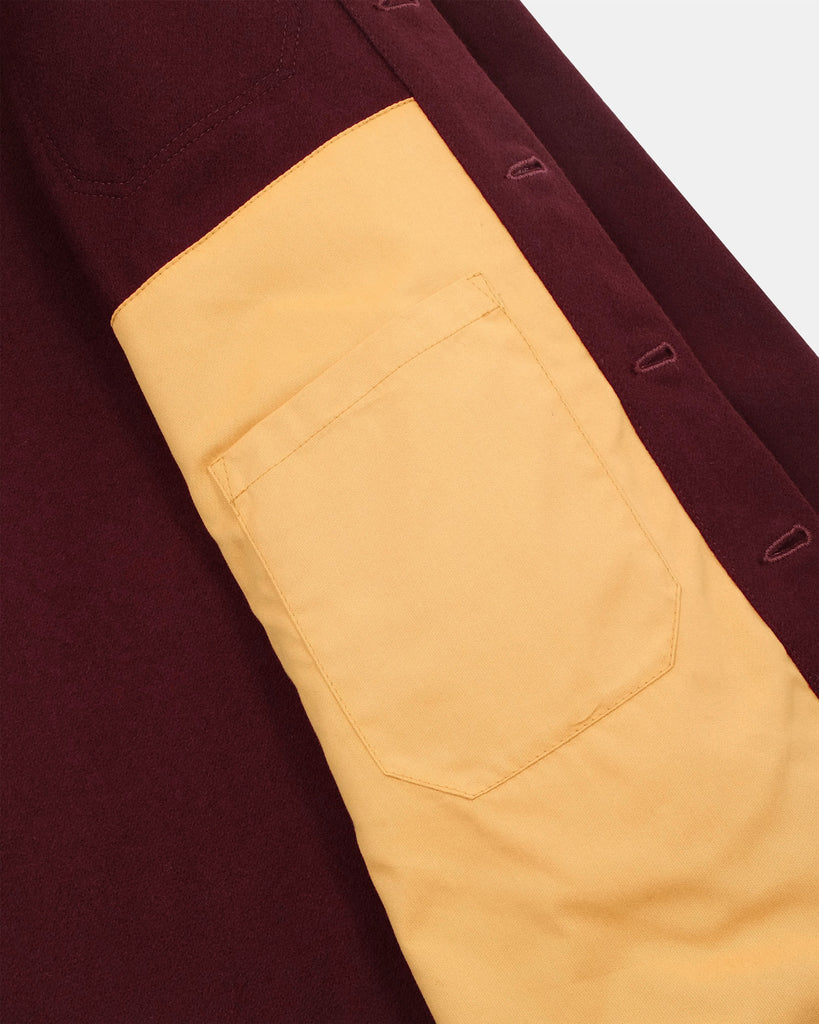 Crissman Overshirt - Burgundy