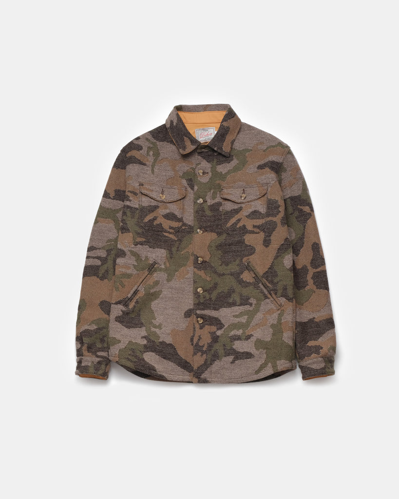 Crissman Overshirt - Deadstock Camouflage Wool