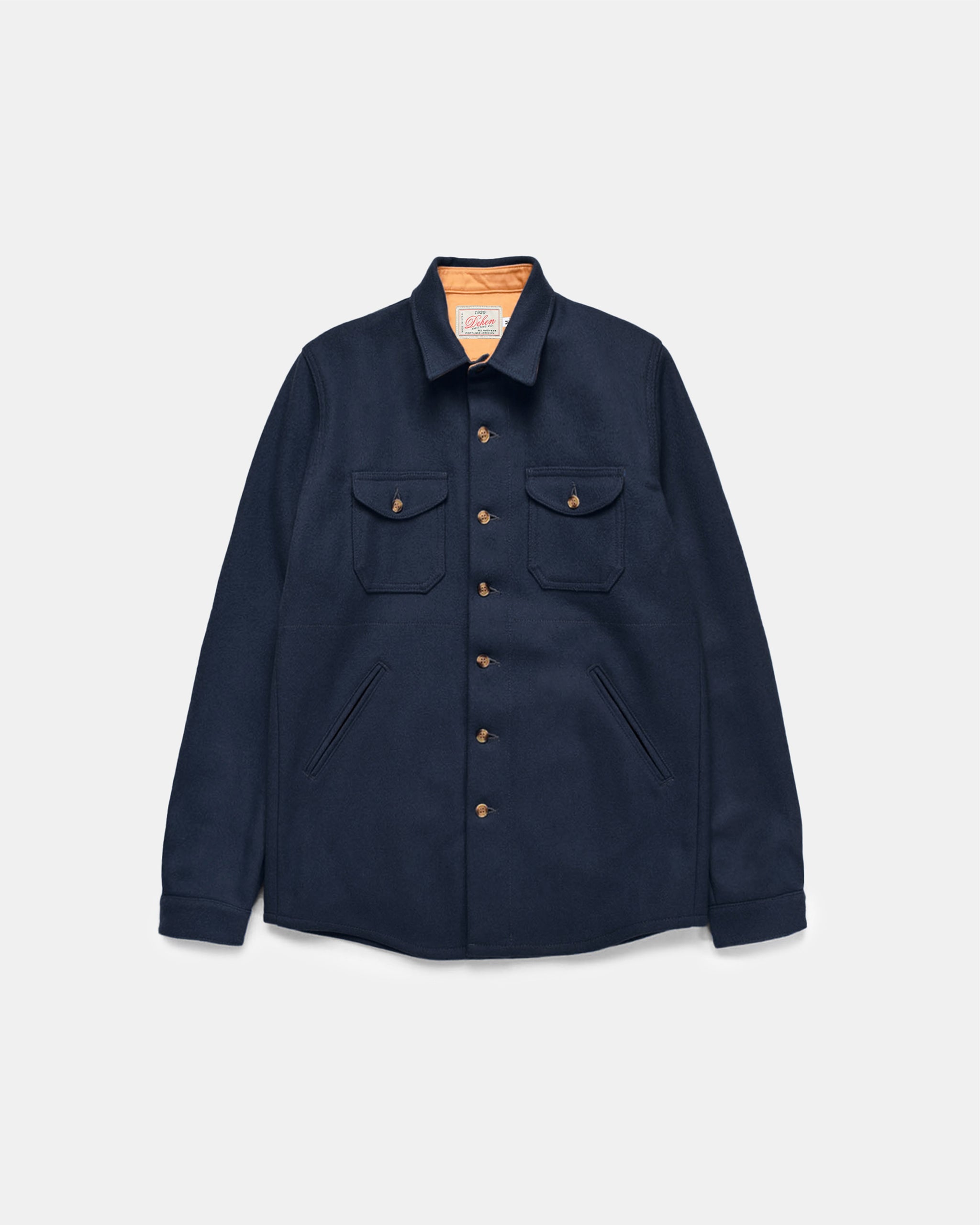 Crissman Overshirt - Dark Navy – Dehen 1920