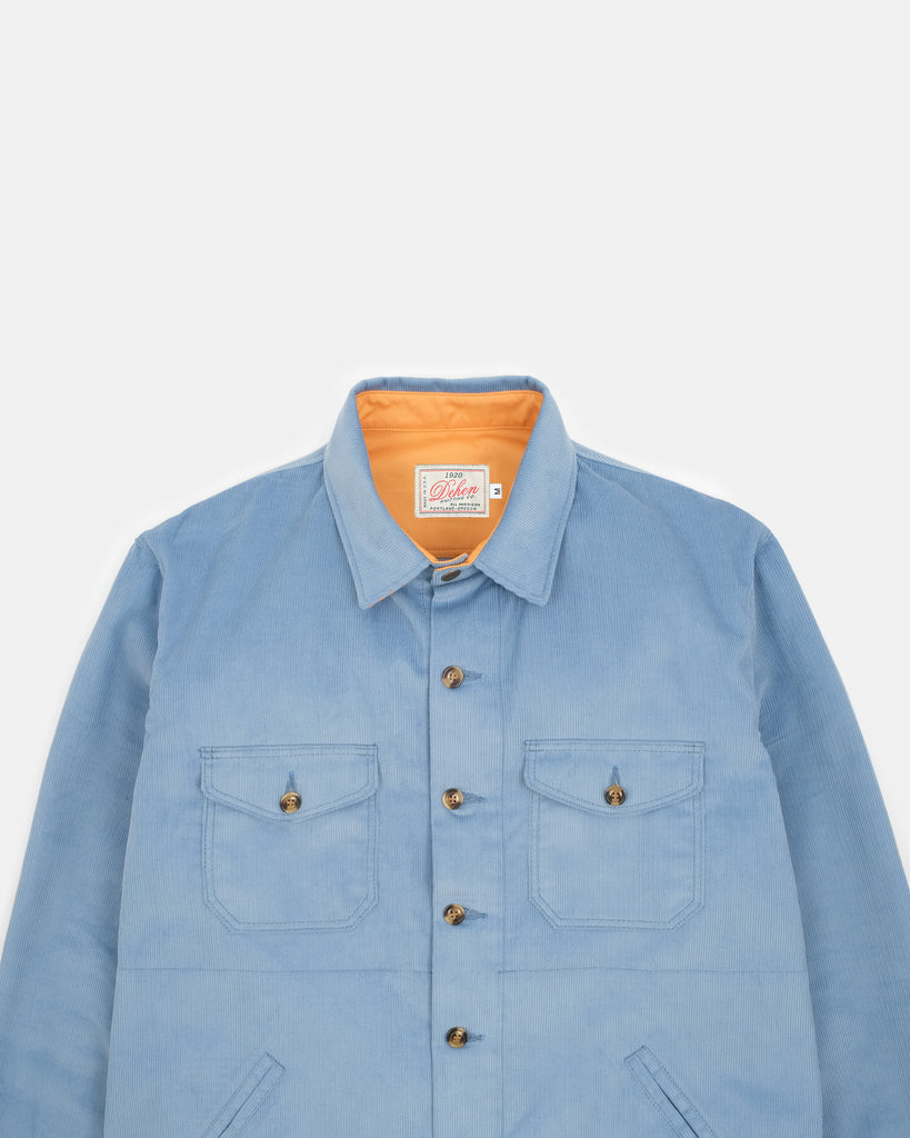 Crissman Overshirt - Dusty Blue