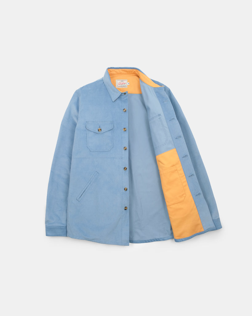 Crissman Overshirt - Dusty Blue