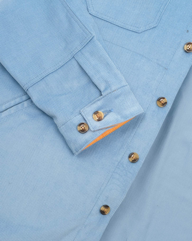 Crissman Overshirt - Dusty Blue