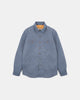 Crissman Overshirt - Faded Blue Dry Waxed Rip Stop - View 1