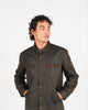 Crissman Overshirt - Fossil Brown Waxed Cotton - View 6
