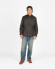 Crissman Overshirt - Fossil Brown Waxed Cotton - View 2