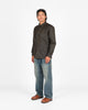 Crissman Overshirt - Fossil Brown Waxed Cotton - View 3