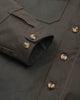 Crissman Overshirt - Fossil Brown Waxed Cotton - View 8