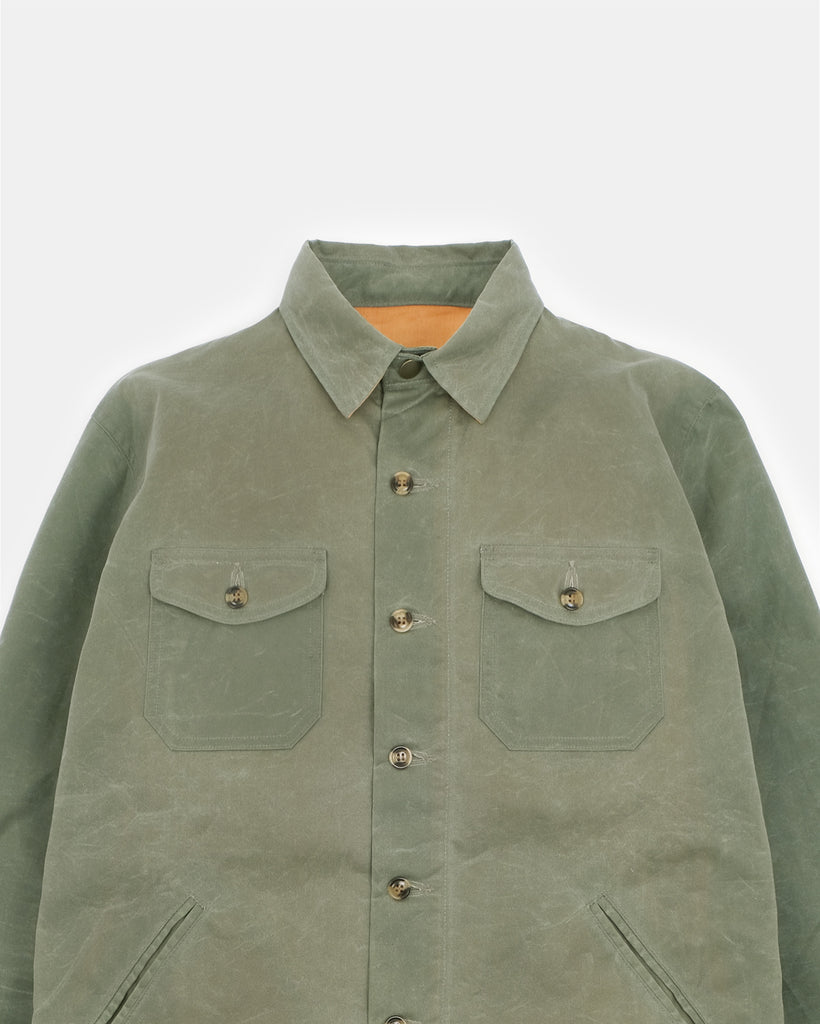 Waxed Cotton Crissman - Light Moss