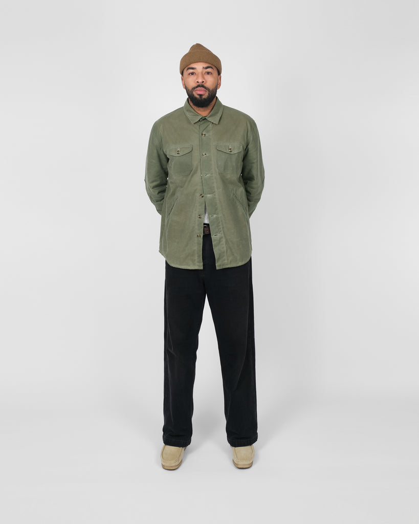 Waxed Cotton Crissman - Light Moss