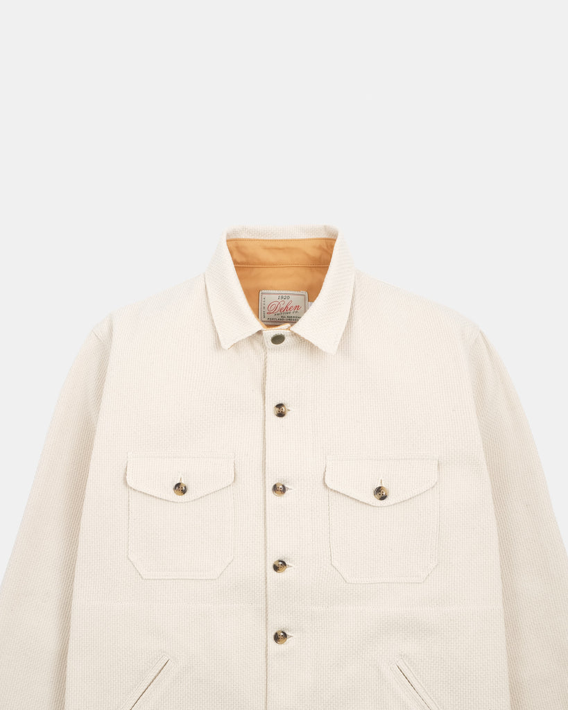 Crissman Overshirt - Natural Sashiko