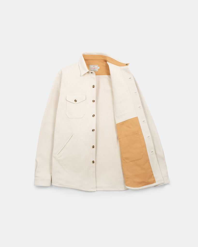 Crissman Overshirt - Natural Sashiko