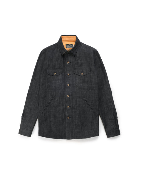 DEHEN CRISSMAN OVERSHIRTジャケット　BROWN M 美品 Dehen Dark Tan Mix Crissman Overshirt – Mr.Derk