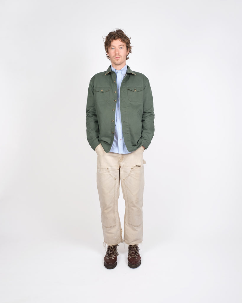 Crissman Overshirt -  Waxed Cotton Spruce