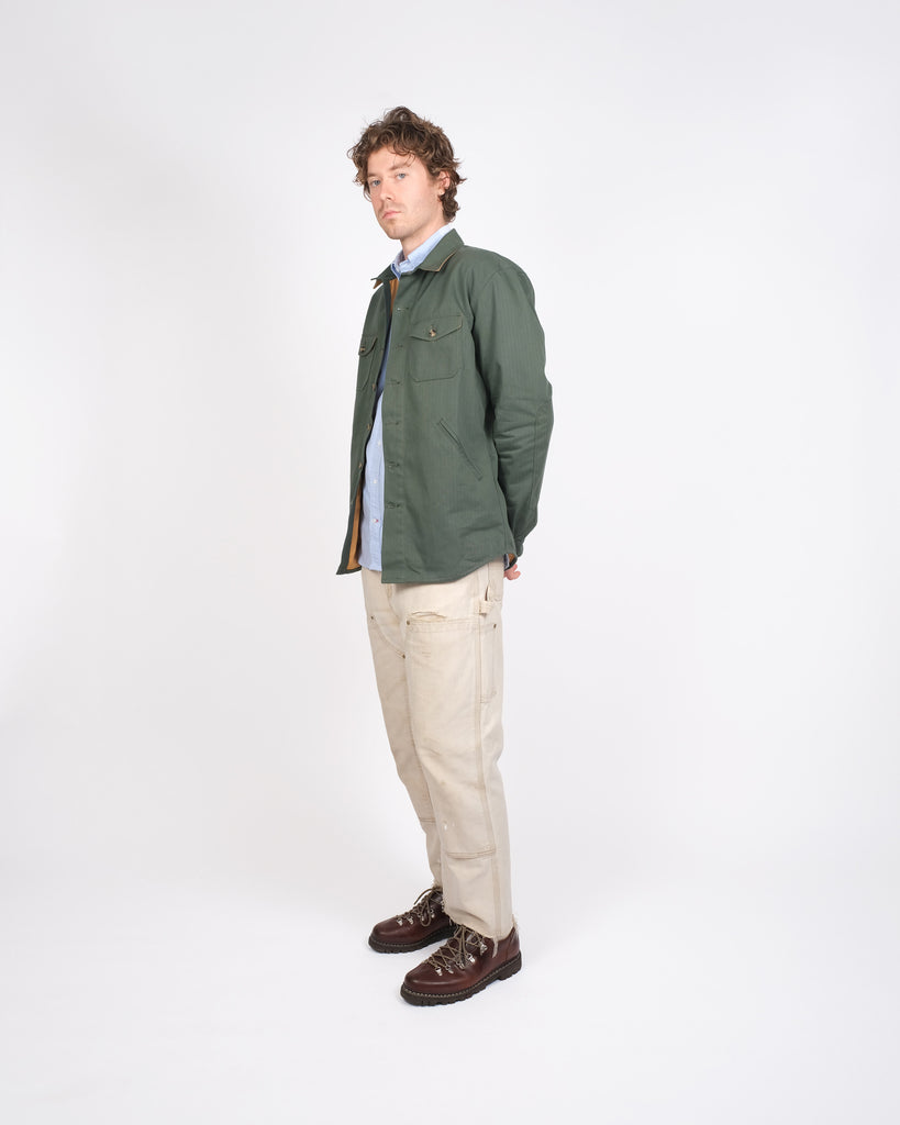 Crissman Overshirt -  Waxed Cotton Spruce