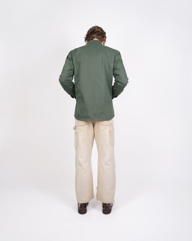 Crissman Overshirt -  Waxed Cotton Spruce