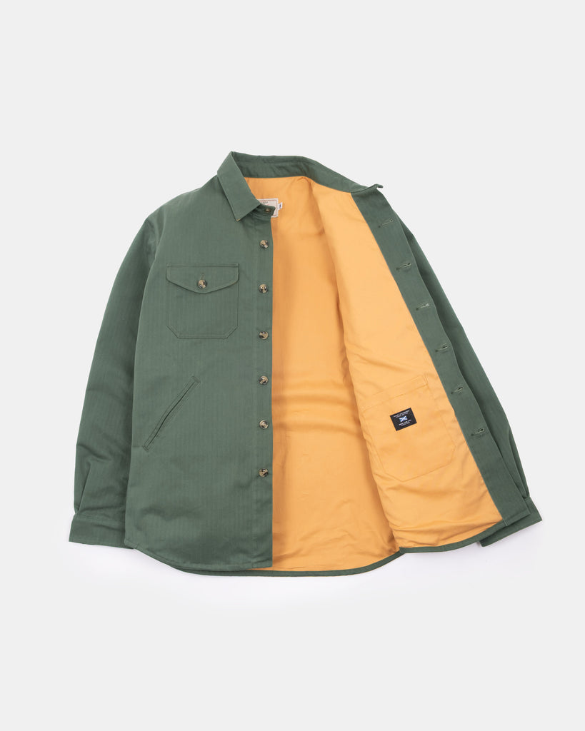 Crissman Overshirt -  Waxed Cotton Spruce